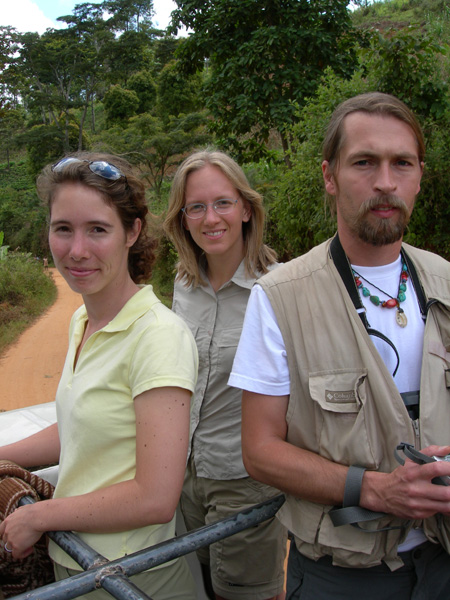 Lucienne, Nina and Holger